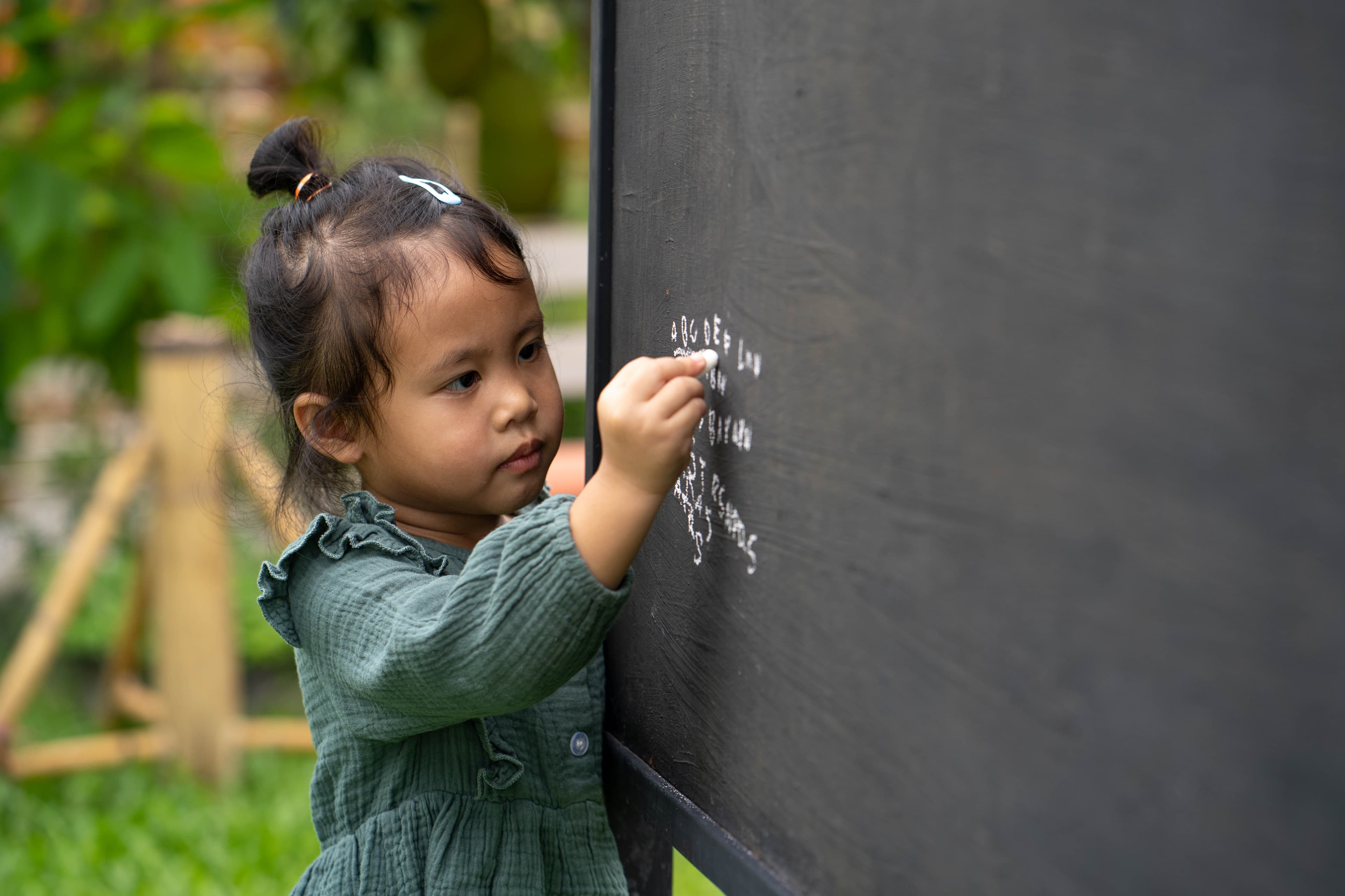 Child at Chili Pili Preschool